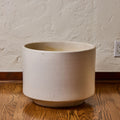 V3521 1960s Architectural Pottery White Ceramic Planter Attributed to Lagardo TackettTwo E