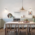 Bonderup & Thorup 'Semi' Brass or Chrome Pendant for Gubi brass lifestyle (2).jpg