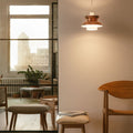 Doo Wop Pendant Louis Poulsen copper Lifestyle lit.jpg