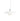 White pendant lamp on a white background