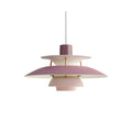 Poul Henningsen 'PH 5' Mini Pendant for Louis Poulsen Two enlighten hues of rose