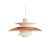Poul Henningsen 'PH 5' Mini Pendant for Louis Poulsen Two enlighten copper