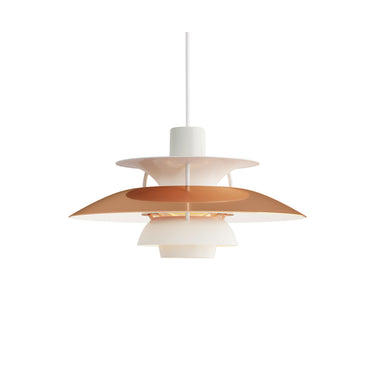 Poul Henningsen 'PH 5' Mini Pendant for Louis Poulsen Two enlighten copper