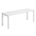 Bench 153A Alvar Aalto Artek Two Enlighten White Lacquer Slatted Top.jpg