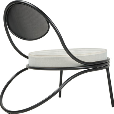 10125883_B3Q_Copacabana Outdoor Lounge Chair_Black Semi Matt_Limonta, Leslie Stripe 020.jp