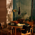Hand Grenade Pendant Lamp Alvar Aalto Artek Two Enlighten black dining room.jpg