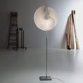 Yoruba Rose Japanese Paper and Stainless Steel Floor Lamp for Ingo Maurer Two Enlighten.jp