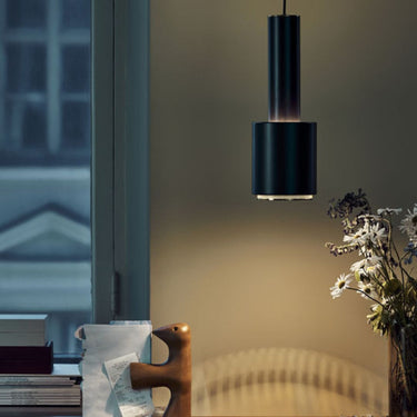 Hand Grenade Pendant Lamp Alvar Aalto Artek Two Enlighten black desk.jpg