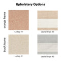 Copacabana Indoor Outdoor Lounge Chair Mathieu Mategot GUBI two enlighten Fabric Swatches.