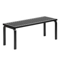 Bench 153A Alvar Aalto Artek Two Enlighten Black Lacquer Slatted Top.jpg