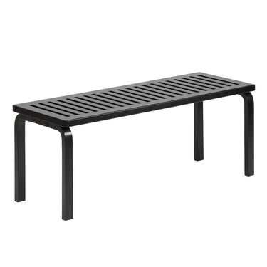 Bench 153A Alvar Aalto Artek Two Enlighten Black Lacquer Slatted Top.jpg