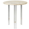 IOI Travertine Side Table GamFratesi GUBI Two Enlighten Chrome Legs.jpg