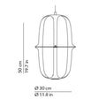 'Kooi' Glass and Die-Cast Aluminum Suspension Lamp for KDLN Two Enlighten Measurements.jpg