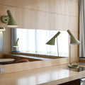 Arne Jacobsen 'AJ Wall' Indoor Light for Louis Poulsen Two Enlighten pale petroleum lifestyle desk 