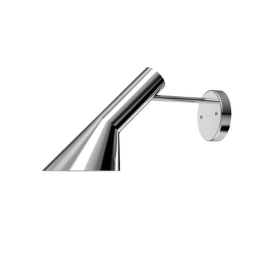 Arne Jacobsen 'AJ Wall' Indoor Light for Louis Poulsen Two Enlighten  stainless steel no switch 