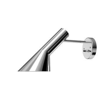 Arne Jacobsen 'AJ Wall' Indoor Light for Louis Poulsen Two Enlighten stainless steel with switch 