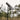 AJ garden modern black pathway light with a blurred natural background