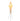 Akari washi paper Floor lamp with a ribbed design on a white background