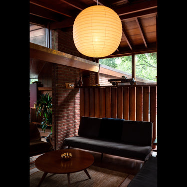 Akari Model 70F Light Sculpture Pendant by Isamu Noguchi