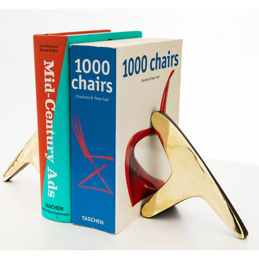 Pair of Carl Auböck Model #3847 Brass Bookends