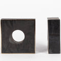 Carl Aubock 4575 square bookend for Two Enlighten
