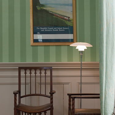 Poul Henningsen 'PH 3½-2½' Floor Lamp for Louis Poulsen Two Enlighten  chrome lifestyle