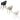 Bat Outdoor Dining Chair by GamFratesi for GUBI Two Enlighten 
