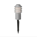 Bysted garden pathway light in aluminum with spike mount louis poulsen packshot