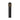 Black metal bysted pathway outdoor bollard light with layered design on a white background