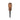corten red bysted garden pathway light with spike mount on white background