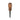 corten red bysted garden pathway light with spike mount on white background