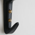 Carl Auböck Model #4965 Metal Wall Hook for Two Enlighten