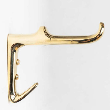 Carl Auböck Model #4965 Metal Wall Hook for Two Enlighten