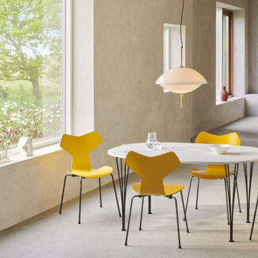 'Clam' Glass Pendant by Ahm and Lund for Fritz Hansen Two Enlighten