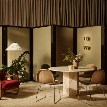 'Epic' Travertine Dining Table by GamFratesi for GUBI Two Enlighten 