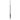 anchor mounted pathway light with an aluminum cylindrical body and black stake on a white background