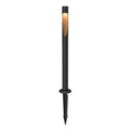 packshot of a flindt black garden anchor mounted pathway light from Louis Poulsen