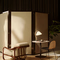 Timberline Table Lamp in Oak and Birch by Mads Caprani for GUBI Two Enlighten lifestyle 