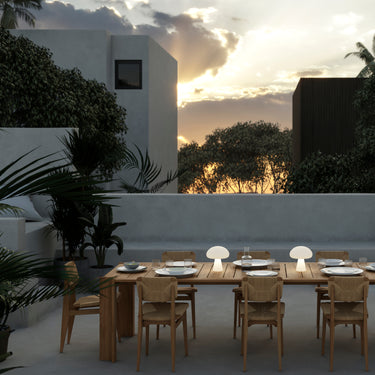 GUBI 'Atmosfera' Collection Teak Dining or Coffee Tables