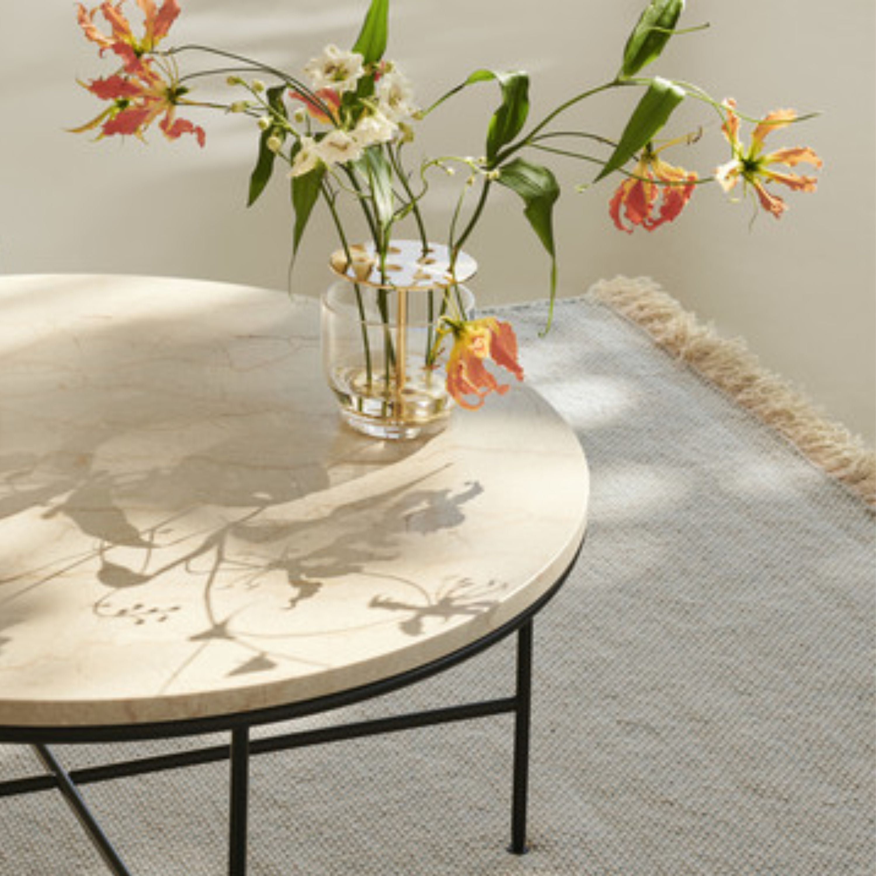 Jaime Hayon 'Ikebana' Vase in Glass and Steel for Fritz Hansen