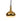brass teardrop pendant light on a white background