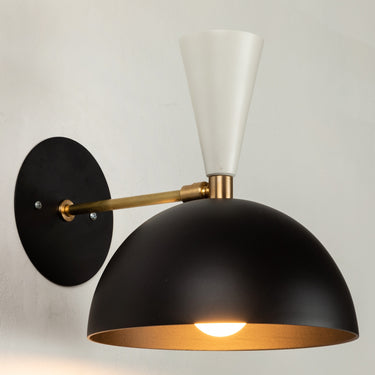 Large 'Lola II' Sconce for Two Enlighten