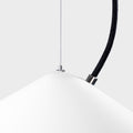 Daniel Becker 'Emily IV' Matte White Pendant Light for Two Enlighten