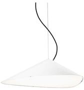 Daniel Becker 'Emily IV' Matte White Pendant Light for Two Enlighten
