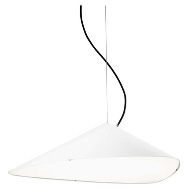 Daniel Becker 'Emily IV' Matte White Pendant Light for Two Enlighten
