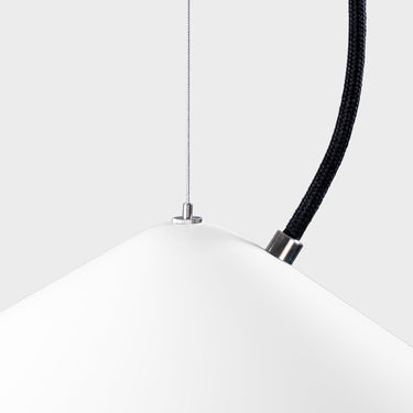 Daniel Becker 'Emily IV' Matte White Pendant Light for Two Enlighten