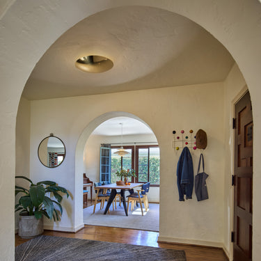 Raul Reyes 'Rey' Perforated Dome Ceiling Lamp for One Spot Lighting Two Enlighten 