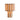 A modern table lamp with a fluted, pleated shade and base made of warm beige and light brown wood or wood-look material, shown against a plain white background.