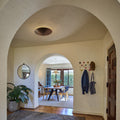 Raul Reyes 'Rey' Perforated Dome Ceiling Lamp for One Spot Lighting Two Enlighten 