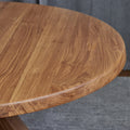 Pierre Chapo 'T21 Sfax' Handcrafted Wood Table in elm detail for Two Enlighten